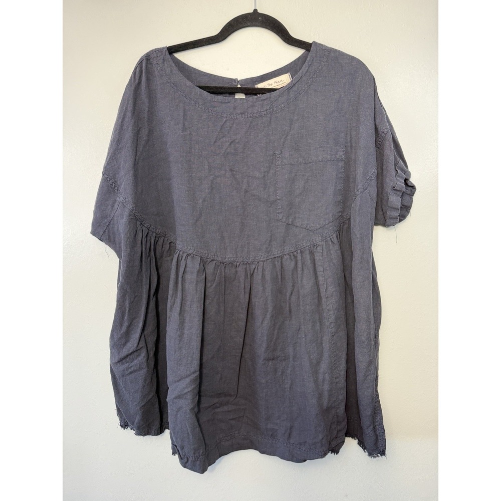We The Free Solid‎ Black Tunic/minidress Size S